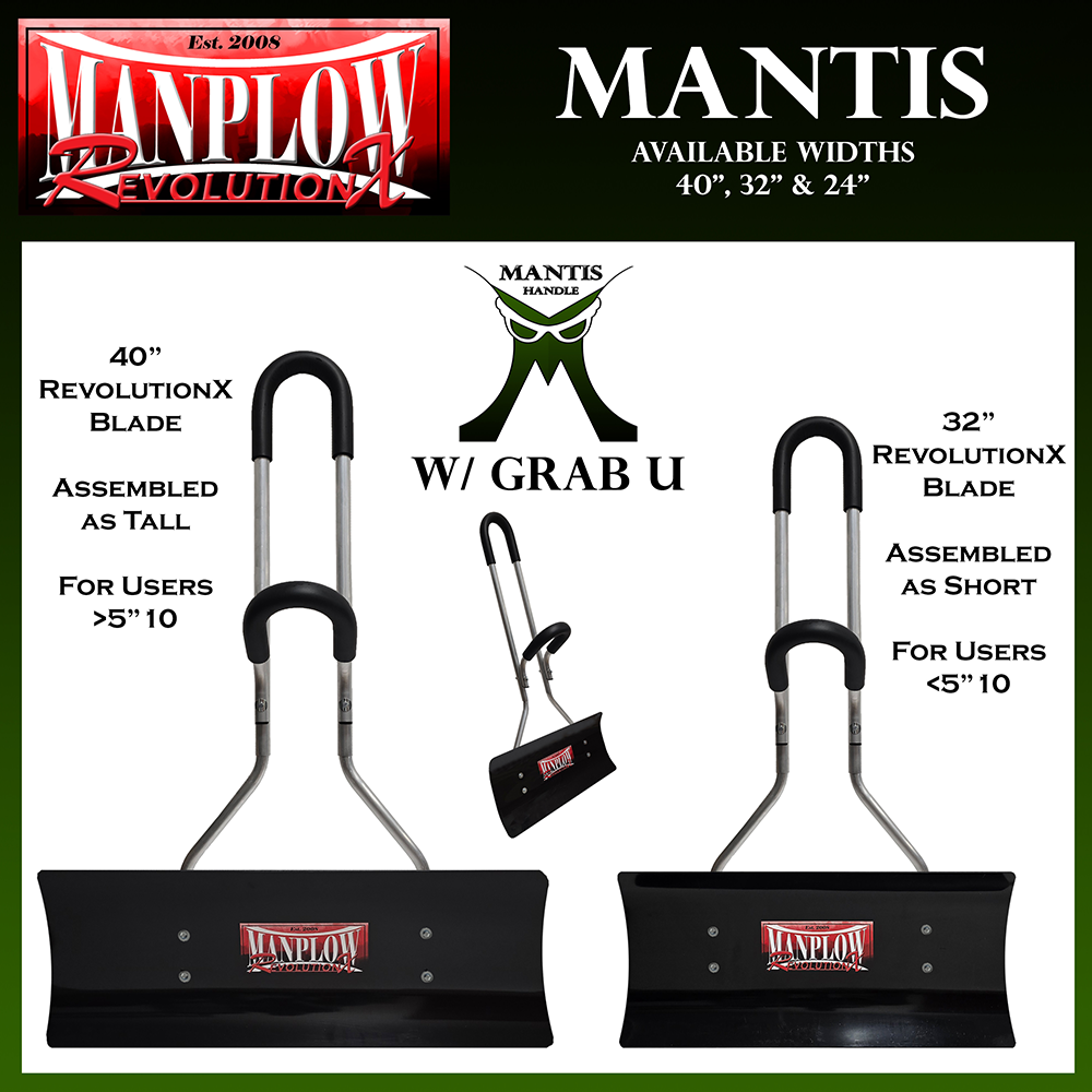 Mantis RevolutionX Snow Shovel image number null